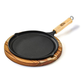 Chapa Ferro Fundido Com Qualidade + Suporte Para PorçÔes Chapa Ferro Fundido Com Qualidade + Suporte Para PorçÔes