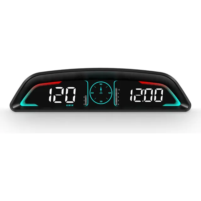 Zx^ * Obd2 Hud Velocímetro Temperatura Da Água Display