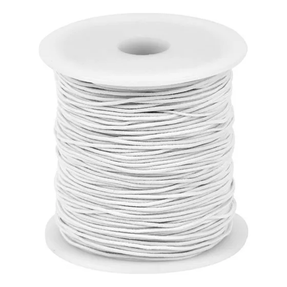 . 0,8mm/100m Cuerda De Hilo Elástico De Nylon, Diy Bisutería