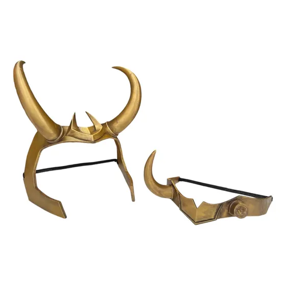 Coronas Para Cosplay De Loki Y Sylvie (lady Loki) - Reutilizable