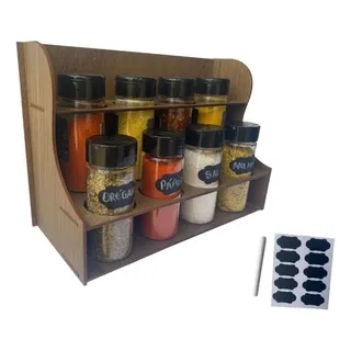 Porta Tempero E Condimentos Com Kits De Potes Mantimentos Porta Tempero E Condimentos Com Kits De Potes Mantimentos