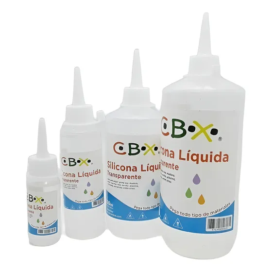 Silicona Liquida Pegamento Transparente X 500 Ml X 1 Unidad