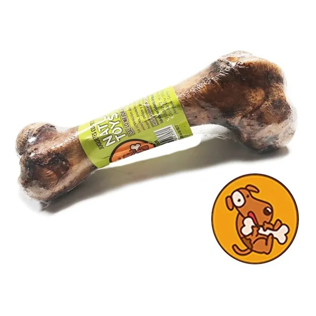 6 Huesos Femur Cerdo 185 Gr, Snack Para Perros Natural