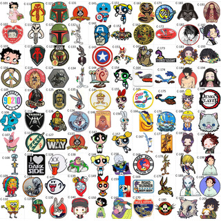 15 Parches Sticker Tela Escoger Chicas Bob Esponja Slayer Wa 15 Parches Sticker Tela Escoger Chicas Bob Esponja Slayer Wa