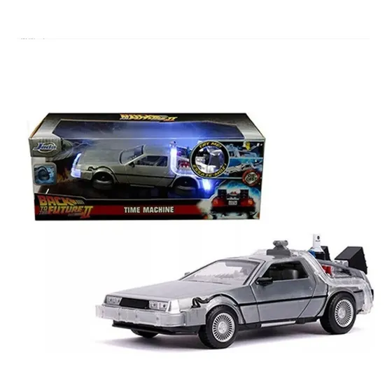 Auto Colección Delorean Volver Al Futuro 2 Con Luz