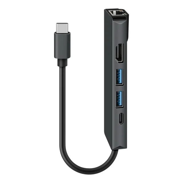 Estación De Conexión Usb C 5 En 1