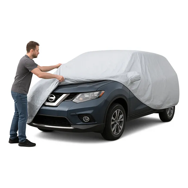Carpa Funda Cubre Auto Xl Suv Camioneta Premium Con Felpa
