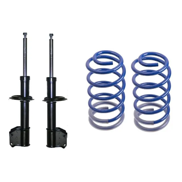 Amortiguadores Del + Espirales Progresivos Fiat Uno Scr