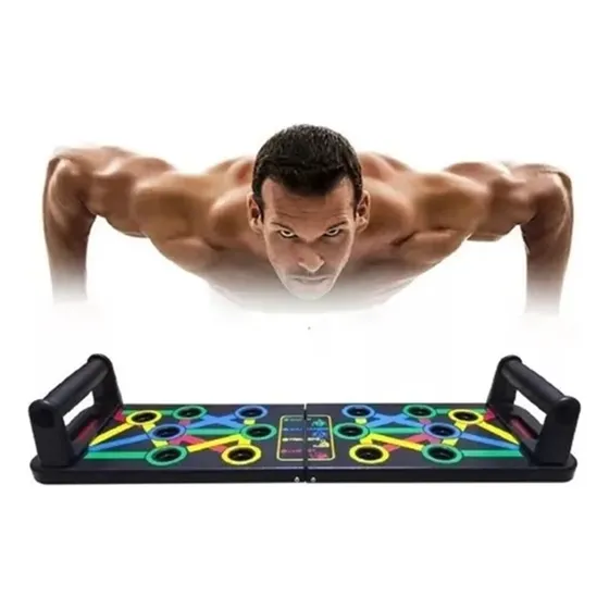 Tabla Para Flexiones Codificada Con Colores Ejercicios