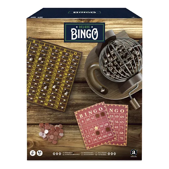 Bingo Deluxe | Juego De Mesa Ambassador Original Nuevo