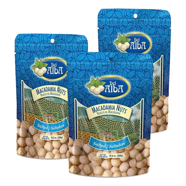 3 Macadamia Nuts Del Alba X 300g