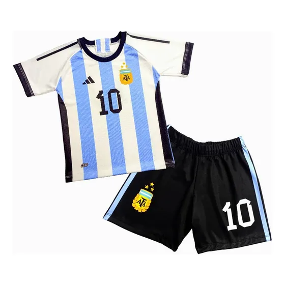 Uniforme Para Niños Fútbol De Argentina