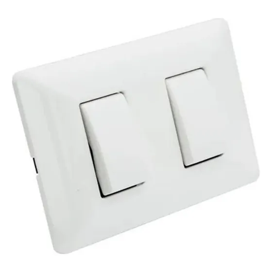 Interruptor De Luz Doble  250v/10a 