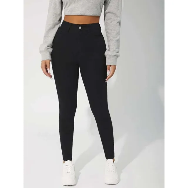 Jean Super Skinny Mujer Largo Pantalones Dama Mayor Y Detal