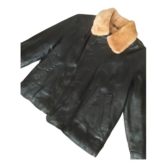 Chompa De Hombre Original Genuine Leather En Stock Poco Uso!