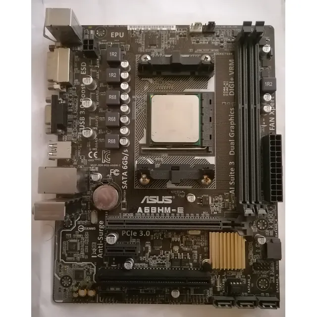 Placa Socket Fm2/fm2+a68hm-e Asus A10/a8/a6/a4+micro+cooler