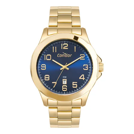 Kit Condor Masculino Dia Dia Dourado - Co2115nar/k4a