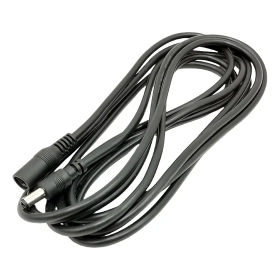 Cable Cctv Extension For 3 Metros Dc 5.5 Mm X 2.1 Mm