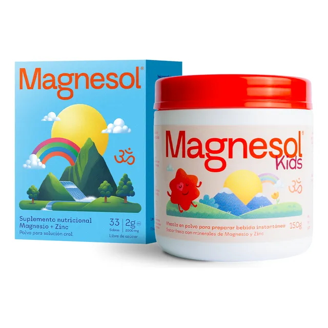 Magnesol Clásico + Magnesol Kids