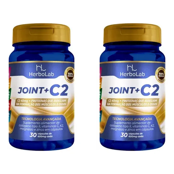Colágeno Tipo 2 Con Vit C, K2, Magnesio Y Zinc 600mg 60 Caps