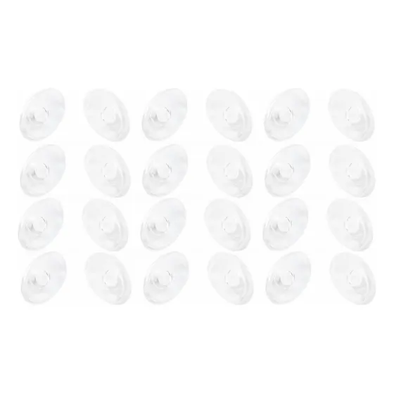 50× Pares Almohadillas Nariz Ovaladas Silicona Antid