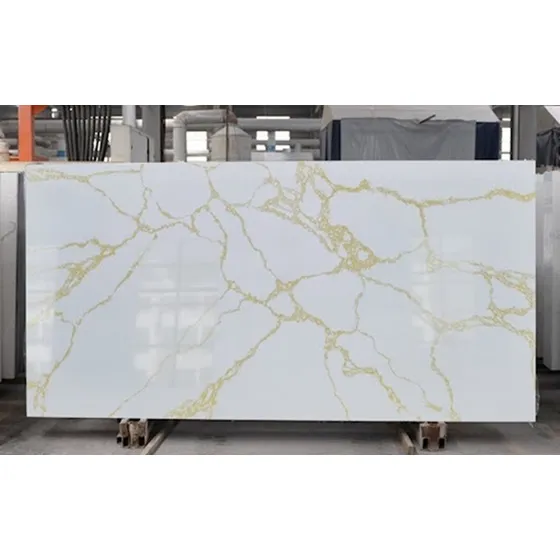 Lamina De Cuarzo Calacatta Gold 3,20x1,60m 18mm 5.12m2
