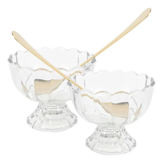 2 Juegos De Delicados Vasos Para Pudín, Gel De Postre Multif