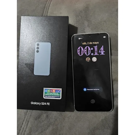Samsung Galaxy S24 Fe 256gb 8gb Ram Color Celeste