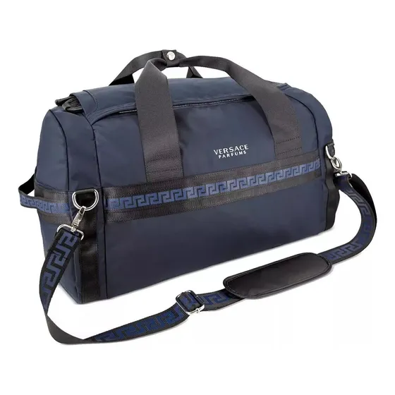 Bolso De Viaje / Mochila Versace Importado Original Lujo