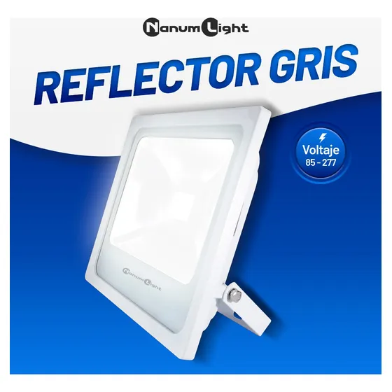 Lámpara Led Reflector 10w (85-277v) Ip66 / 6500k Nanum Light