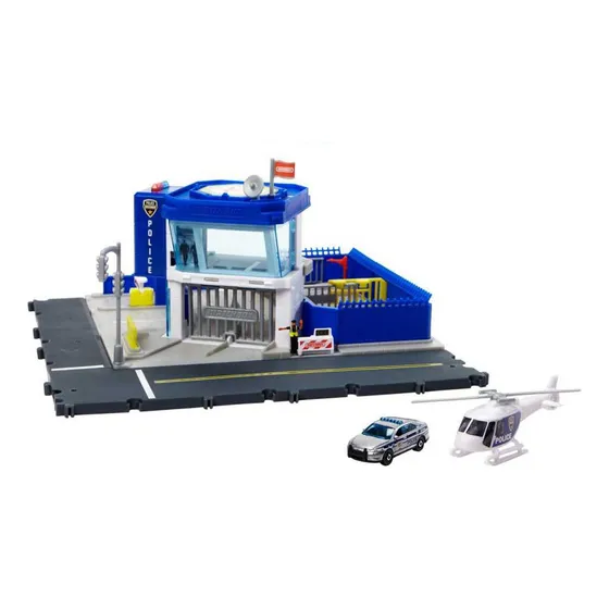 Matchbox Conductores De Accion - Police Station Dispatch Color Multicolor