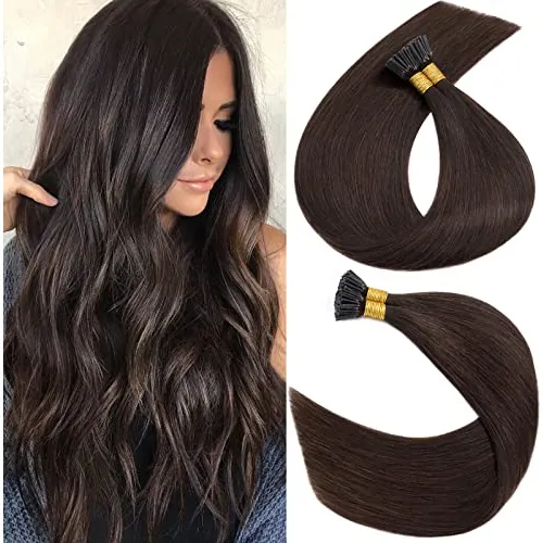 S-noilite Pre Bonded I Tip Hair Extensiones Pelo P35xc