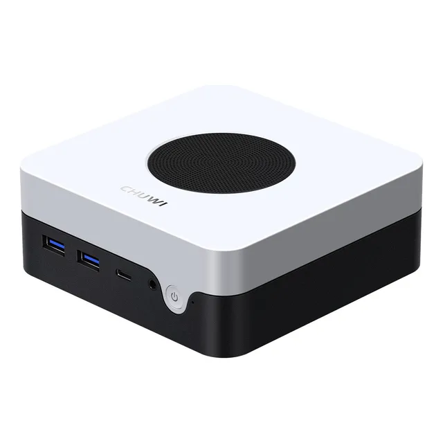 Mini PC Chuwi LarkBox X Intel N100 RAM de 12GB 12V Color Blanco
