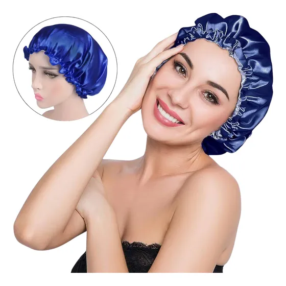 Gorro En Satin Ajustable Anti Frizz Profesional