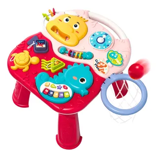 Mesa De Atividades Infantil Educativa 2 Em 1 Ocean Maxi Baby - Vermelho Mesa De Atividades Infantil Educativa 2 Em 1 Ocean Maxi Baby - Vermelho