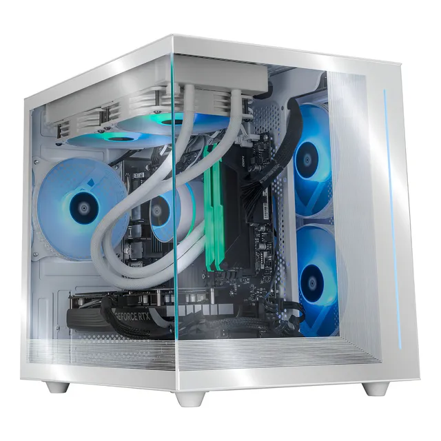 Xtreme Pc Gaming Geforce Rtx 4060 Amd Ryzen 7 5700x 32gb Ssd 1tb Sistema Liquido Wifi Tank Pro White