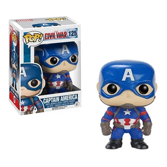 Figura Funko Pop Marvel Civil War- Capitan America 125