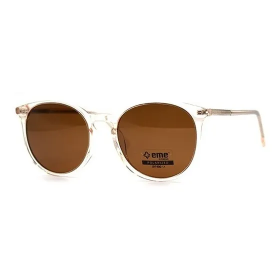 Lentes De Sol Eme - 7624 Varilla Marron C2 Diseño Marrón