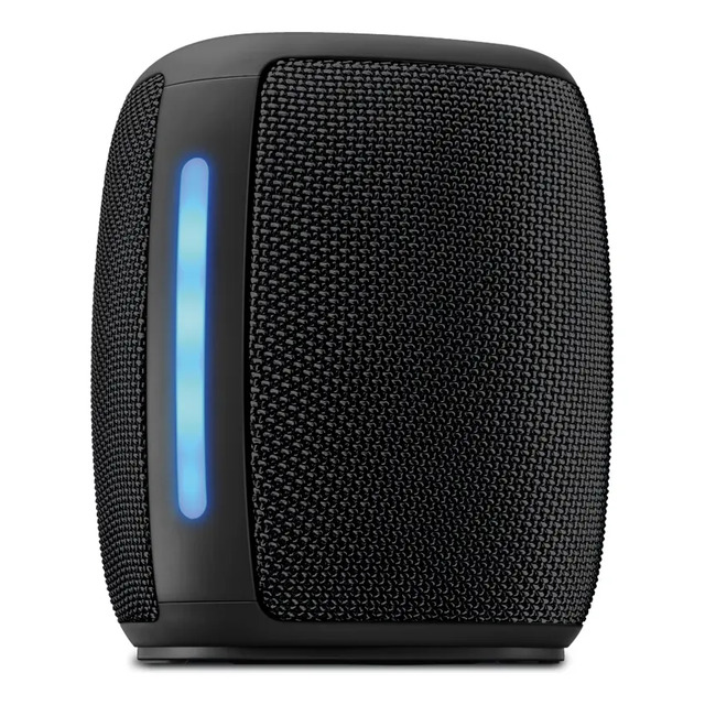 Caixa De Som Speaker Aiwa Aws-sp-03-b Bluetooth Ipx4 Rgb Cor Preto 127/220v