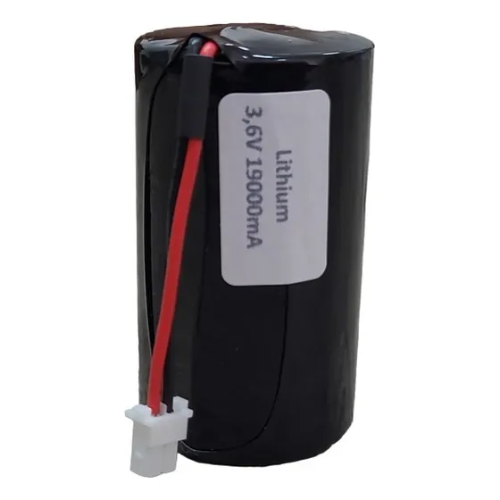 Bateria 3,6v 19ah Compativel Sirene S/ Fio Xss8000 Intelbras