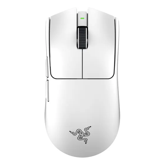 Mouse Gamer Razer Viper V3 Pro Inalámbrico Recargable Con Hyperpolling Dongle blanco