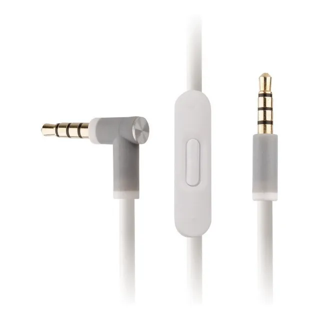 Cable Remplazo Para Audifonos Beats, Skullcandy, Monster Color Blanco