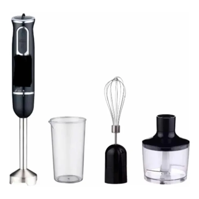 Minipimer Mixer Licuadora Batidora De Mano 4 En 1 Accesorios