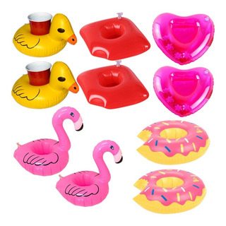 10 Porta Vasos Inflables Surtidos Inflables Piscina Alberca 10 Porta Vasos Inflables Surtidos Inflables Piscina Alberca