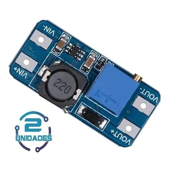 2 Unidades Ic Mt3608 Fuente Dc Dc Step Up 2a