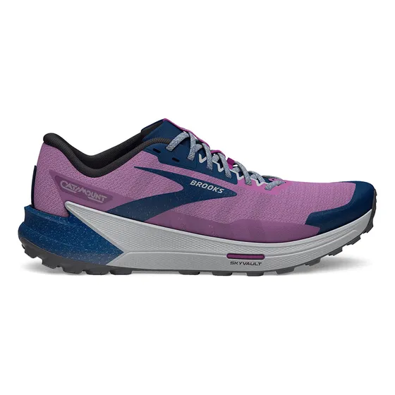 Zapatillas Brooks Trail Running Mujer Catamount2 Az-lila Ras