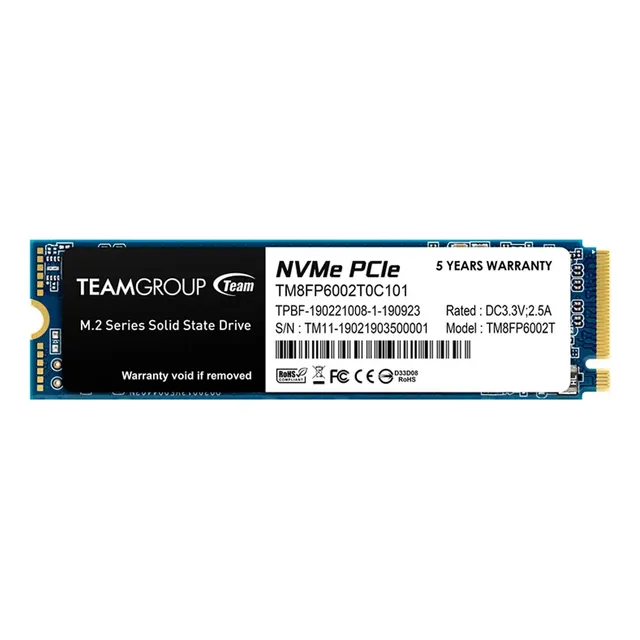 Unidad En Estado Solido Mp33 M.2 2280 Pcie Ssd, 2tb Negro
