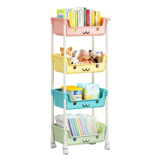 Carrito De Almacenamiento Con Ruedas Juguetes Organizador Color Multicolor