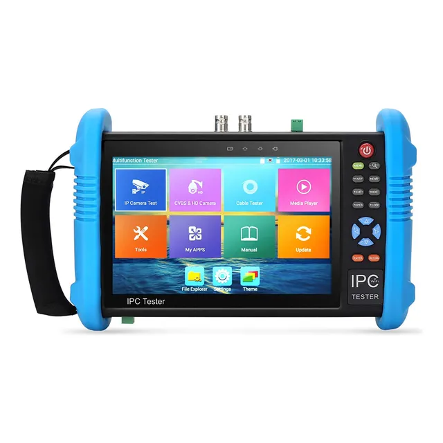 Probador De Cámara Ip Koolertron 7  Ips Touch Screen 4k