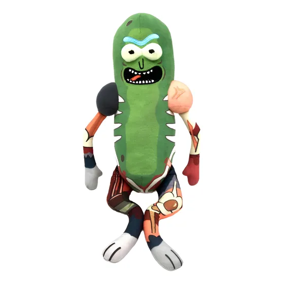 Peluche De Rick Pepino Grande 45cm La Serie Rick And Morty